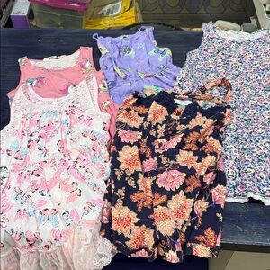Colorful Floral and Patterned Dresses